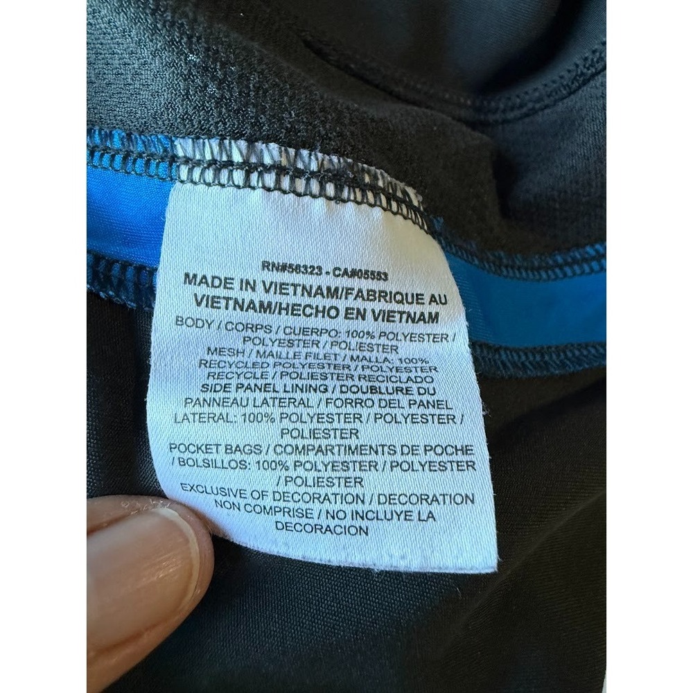Nike Dri Fit Shorts Men L Gray Blue Vented Mesh Training Drawstring Breathable - Picture 13 of 16